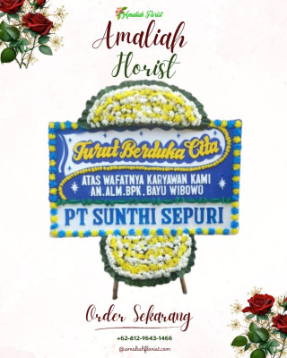 Papan Bunga Duka di Usilimo